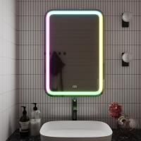 Зеркало MIXLINE "Мальта" RGB 550*800 (ШВ) сенсорный выключатель, МУЛЬТИ-ЦВЕТ