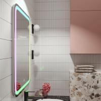 Зеркало MIXLINE "Мальта" RGB 550*800 (ШВ) сенсорный выключатель, МУЛЬТИ-ЦВЕТ