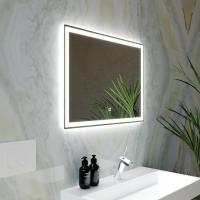 Зеркало MIXLINE "Норма-Лайт" 800*600 (ШВ) ал. профиль, сенсорный выключатель,светодиодная подсветка