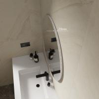 Зеркало MIXLINE "Саванна" D770 сенсорный выключатель, светодиодная подсветка