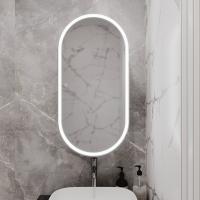 Зеркальный шкаф MIXLINE "Сохо" 500*1000 (ШВ) БЕЛЫЙ, правый,сенсорный выкл, светодиодная подсветка