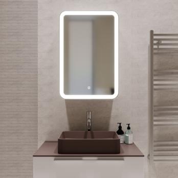 Зеркальный шкаф MIXLINE "Фиджи" 500*750 (ШВ) ПРАВЫЙ,сенсор.выкл, светодиодная подсветка