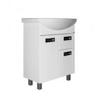 Тумба д/ванной "АЛЬФА-65" под раковину Best-65 (Sanita Lux) (ПВХ)