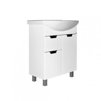 Тумба д/ванной "ПРОМЕТЕЙ-65" под раковину Best-65( (Sanita Lux) ПВХ)