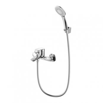 Смеситель для ванны 35к Milardo RORSB00M02 "Rora" с душ. аксессуарами, ХРОМ