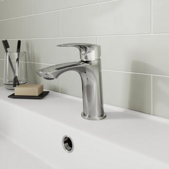 Смеситель для раковины 35к Milardo RORSB00M01 "Rora" литой, п/шпильку, ХРОМ