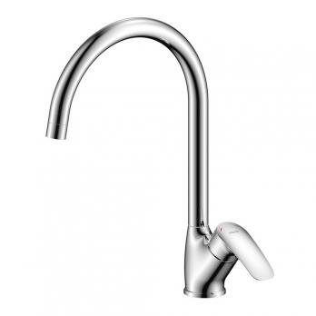 Смеситель для кухни 35к Milardo RORSB0JM05 "Rora"  высокий пов. излив, ХРОМ
