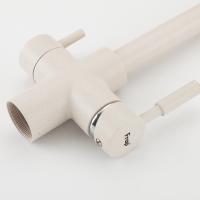 Смеситель для кухни 40к F4352-24 FRAP (выс.пов.излив, п/гайку, С ВЫХ Д/ПИТ. ФИЛЬТРА, МОЛОЧНЫЙ, лат)