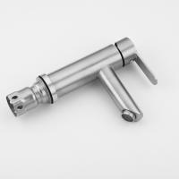 Смеситель для раковины 35к F10801 FRAP (литой, п/гайку, САТИН, нерж.сталь)