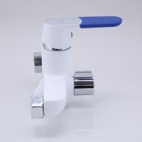 Смеситель для ванны и раковины 35к F2234 FRAP (L излив, лейка 1 реж, хром/белый, латунь)