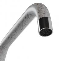 Смеситель для кухни 35к MIXLINE ML-GS12 (310) серый высок. излив