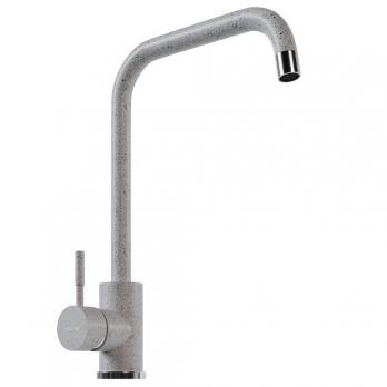 Смеситель для кухни 35к MIXLINE ML-GS12 (310) серый высок. излив