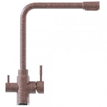 Смеситель для кухни 35к MIXLINE ML-GS13 (307) терракотовый с вых. для питьевого фильтра