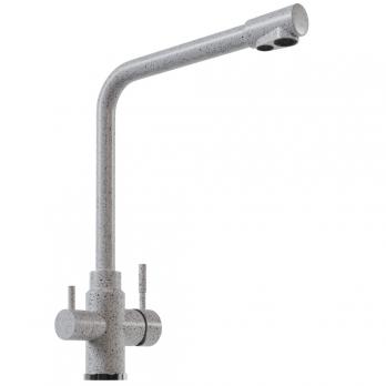 Смеситель для кухни 35к MIXLINE ML-GS13 (310) серый с вых. для питьевого фильтра