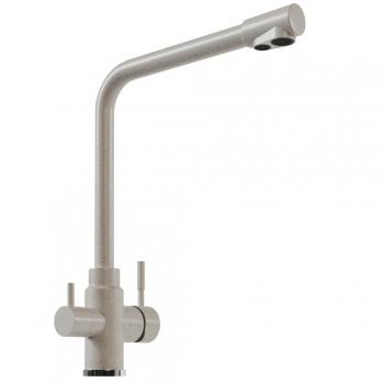 Смеситель для кухни 35к MIXLINE ML-GS13 (331) белый с вых. для питьевого фильтра