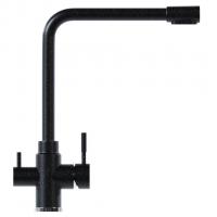 Смеситель для кухни 35к MIXLINE ML-GS13 (343) антрацит с вых. для питьевого фильтра