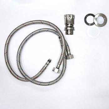 Смеситель для кухни 35к MIXLINE ML-GS14 (309) темно-серый высок. излив