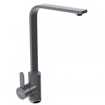 Смеситель для кухни 35к MIXLINE ML-GS14 (342) графит высок. излив