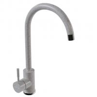 Смеситель для кухни 35к MIXLINE ML-GS15 (310) серый высок. излив