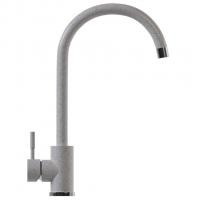 Смеситель для кухни 35к MIXLINE ML-GS15 (310) серый высок. излив