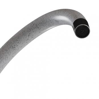 Смеситель для кухни 35к MIXLINE ML-GS15 (310) серый высок. излив