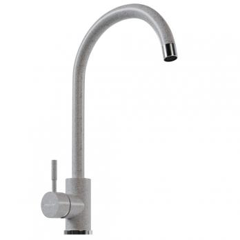 Смеситель для кухни 35к MIXLINE ML-GS15 (310) серый высок. излив