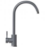 Смеситель для кухни 35к MIXLINE ML-GS15 (342) графит высок. излив