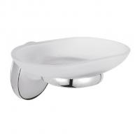 Мыльница настенная стекло  HB1602 HAIBA