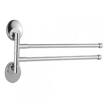 Полотенцедержатель 2-е рога  HB1612 HAIBA