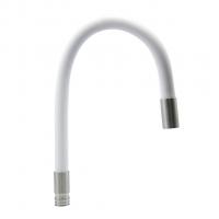 Излив для см кухня ГИБКИЙ белый (для смесителей MIXLINE MLSS-0325)