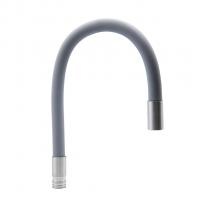 Излив для см кухня ГИБКИЙ серый (для смесителей MIXLINE MLSS-0325)