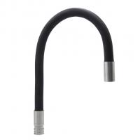 Излив для см кухня ГИБКИЙ черный (для смесителей MIXLINE MLSS-0325)