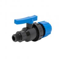 Кран шаровой обжим - нар. 20 - 1/2 ПЭ PN16 ТПК-АКВА