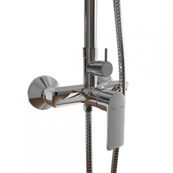 Душевая система 35к MIXLINE ML2426 лейка 1 позиция +лейка "Тропический душ" ХРОМ