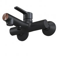 Смеситель для ванны 35k MIXLINE ML23-01 "Round Black" ЧЕРНЫЙ