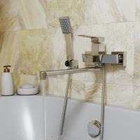 Смеситель для ванны и раковины 35k MIXLINE ML20-02 "Quadro"