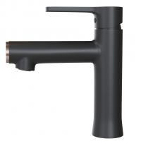 Смеситель для раковины 35k MIXLINE ML23-04 "Round Black" ЧЕРНЫЙ