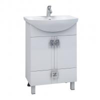 Тумба д/ванной "КВАДРО 1-75"  под раковину Элеганс-75 (Kirovit) (ПВХ)