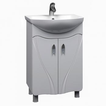 Тумба д/ванной "ЛИМА-65" под раковину Элеганс-65 (Rosa) (ПВХ)