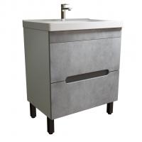 Тумба д/ванной "Честер -70" Бетон под раковину Грэйс- 70 (DREJA) (ПВХ)