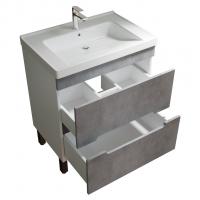 Тумба д/ванной "Честер -70" Бетон под раковину Грэйс- 70 (DREJA) (ПВХ)