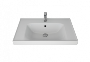 Раковина накладная "Грэйс- 70" белая (DREJA)