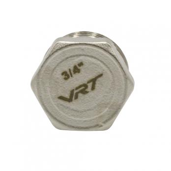 Заглушка 3/4'' нар VRT® никель