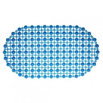 Коврик 65х36 на присосках "Комфорт" синий