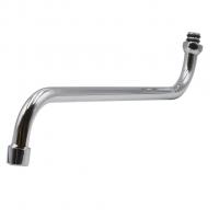 Излив для смесителя ванны 35см 1/2" трубчатый (рус) MIXLINE (подвес)