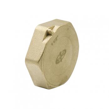 Заглушка 1 1/2'' вн ЛАТ с контр отв LEXLINE 40