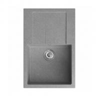 Мойка ML-GM31 КОМФОРТ с крылом, графит (342), 770*500*190мм