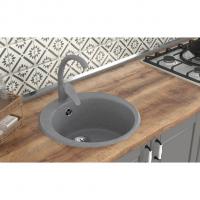 Мойкa ML-GMS01 СТАНДАРТ круглая, темно-серый (309), 470мм (глуб. чаши 180)