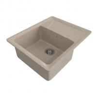 Мойка ML-GMS03 СТАНДАРТ с крылом, песочный (302), 605*495*190мм