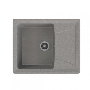 Мойка ML-GMS03 СТАНДАРТ с крылом, темно-серый (309), 605*495*190мм